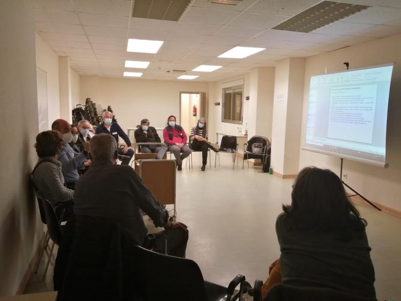 Foro Distrito Centro Medio Ambiente Urbano - Imagen de la reunión de los vecinos con las autoridades municipales.