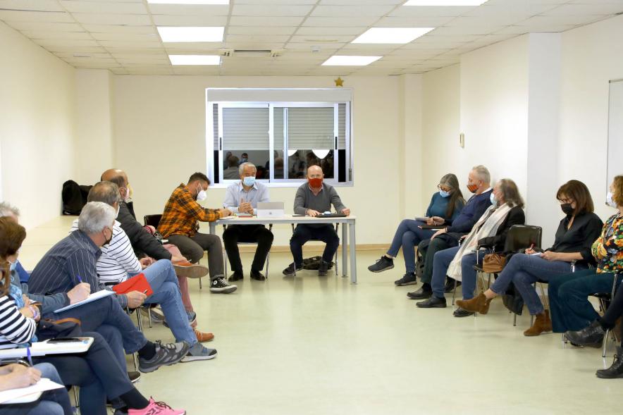 Foro de Participación -  Panorámica de la sala con los asistentes.
