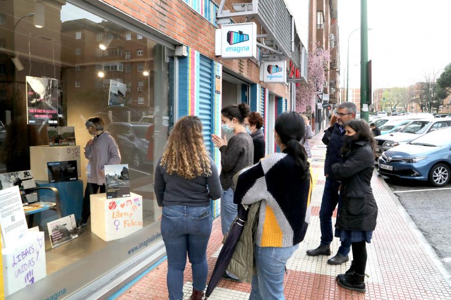 Momento de la visita