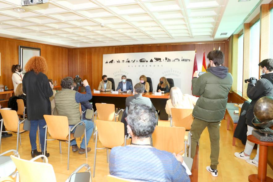 Evento visto desde detrás del público