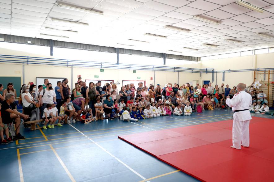 Artes marciales durante el evento