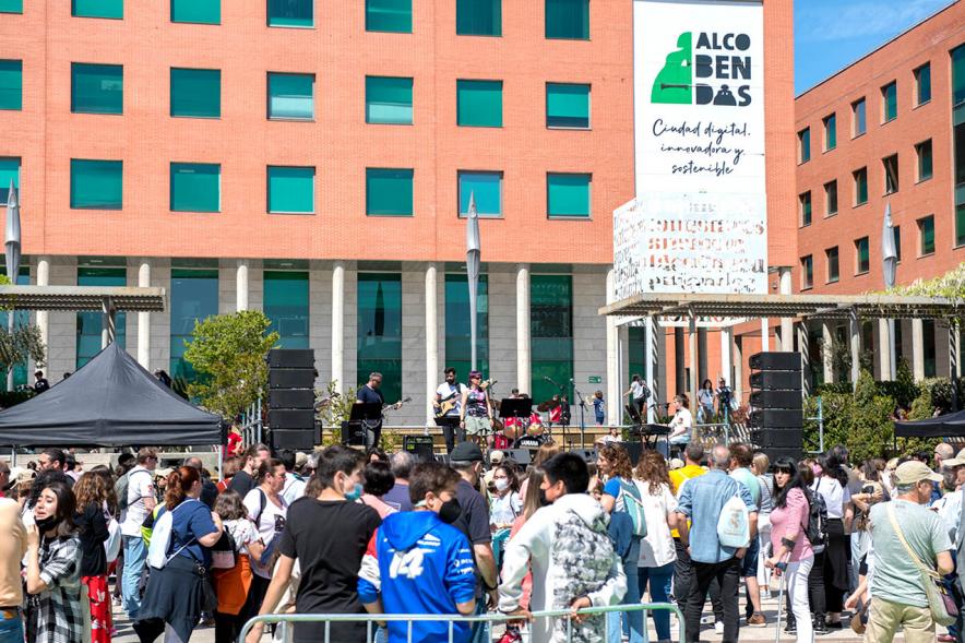 Entrega de Premios Gymkana de Ciencias - Panorámica del lugar de la Gymkana.