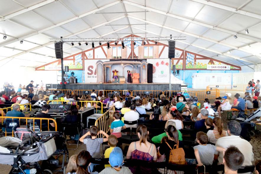 Vista del evento desde el fondo