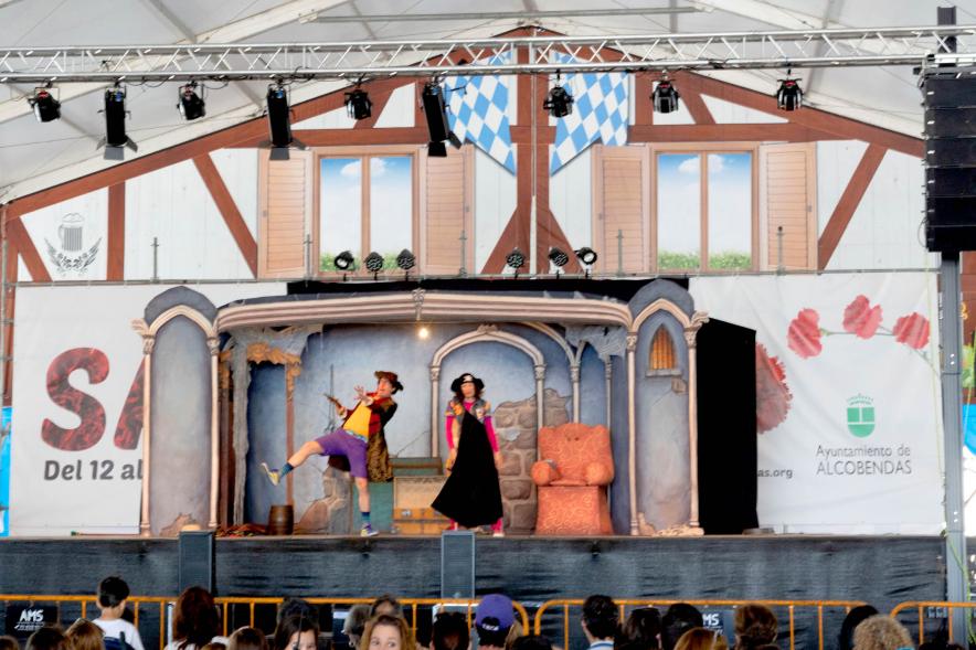Escenario del Teatro de Títeres