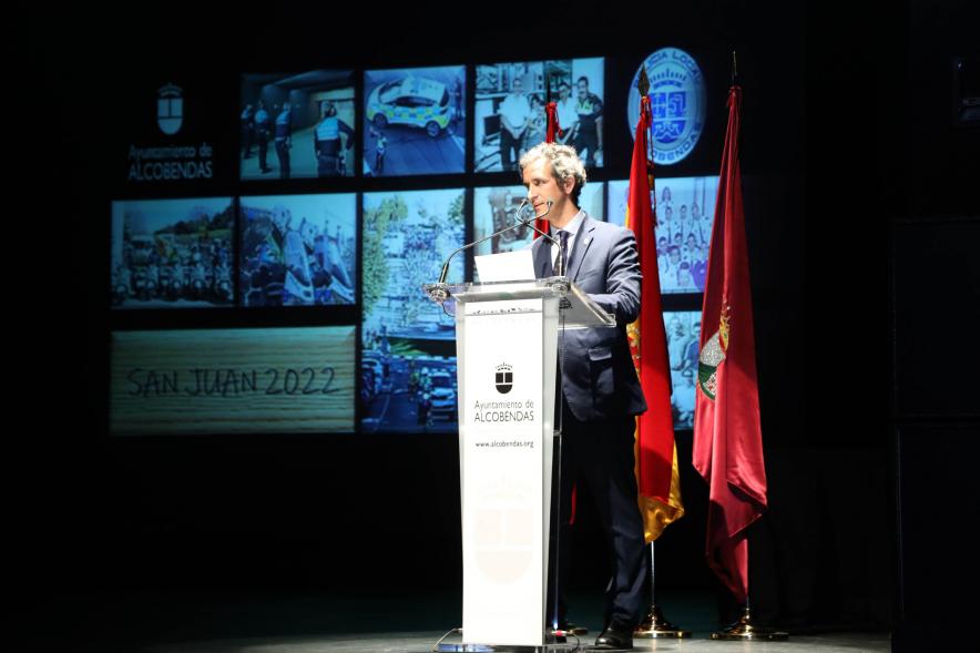 Festividad de San Juan de la Policía Local - Discurso del alcalde Retolaza.