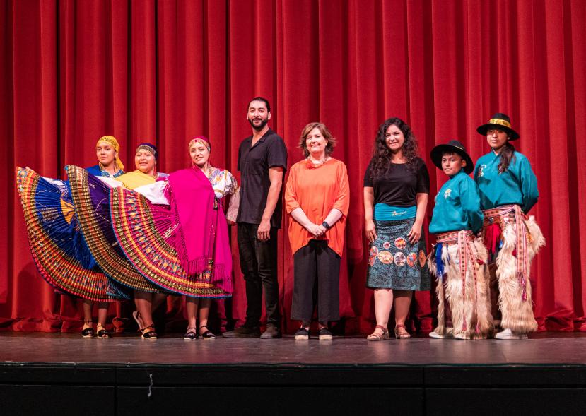 Presentación Programa de Otoño de Cultura - Imagen  de un momento de la presentación en el Teatro Auditorio Ciudad de Alcobendas nueva programación cultural hasta enero de 2023.