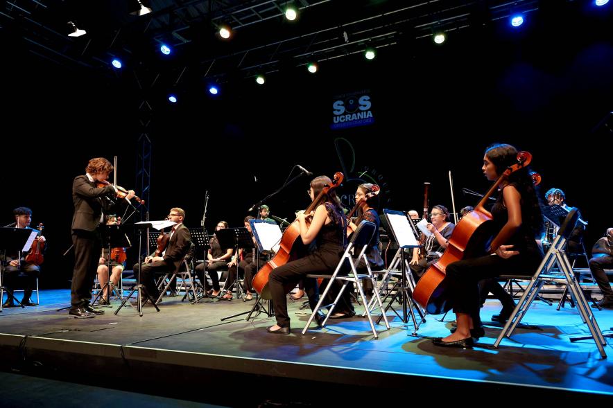 Momento del concierto