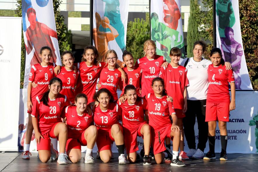   Presentación Equipos Fundal Temporada 2022-23 - Posado del equipo de balonmano.
