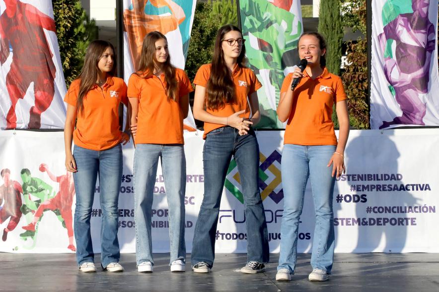 Presentación Equipos Fundal Temporada 2022-23 - Imagen de las palabras de una componente del Club esgrima de Alcobendas.