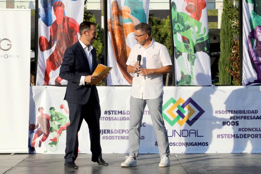 Presentación Equipos Fundal Temporada 2022-23 -  Entrevista al vicealcalde Sánchez Acera.