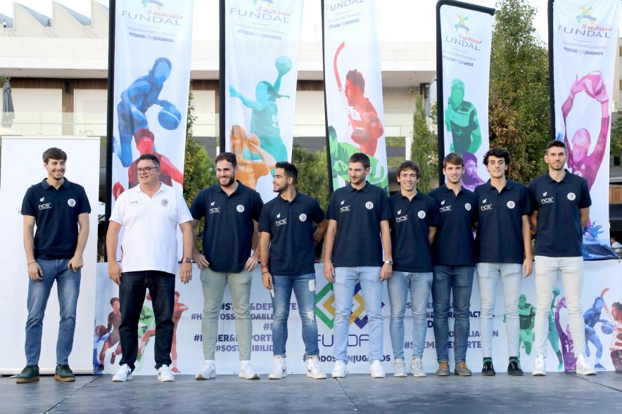 Presentación Equipos Fundal Temporada 2022-23 - Posado del equipo del Club Baloncesto  Alcobendas.
