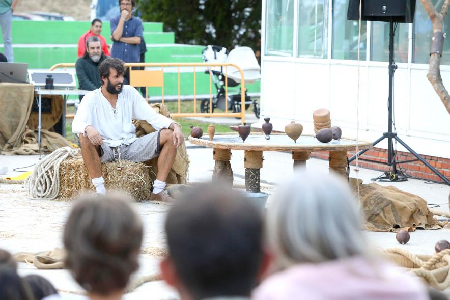   Festival MADN de Circo -  Imagen de un momento de uno de los espectáculos.