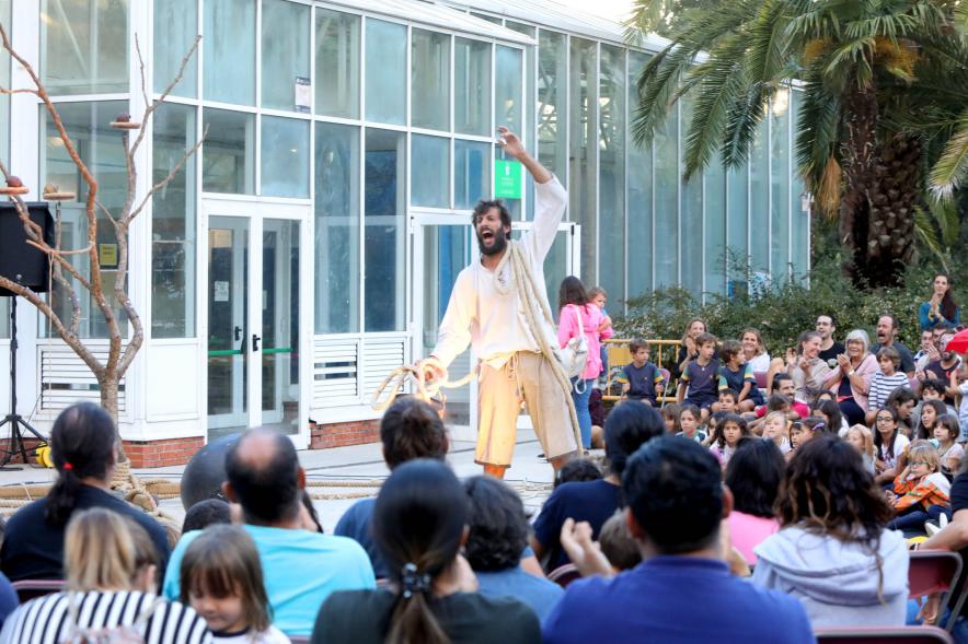  Festival MADN de Circo - Imagen de un momento de uno de los espectáculos.