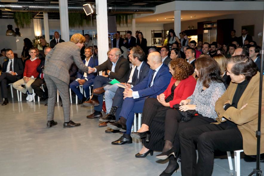IIIª Edición Premios Lider Alcobendas - Imagen de la  primera fila de autoridades.