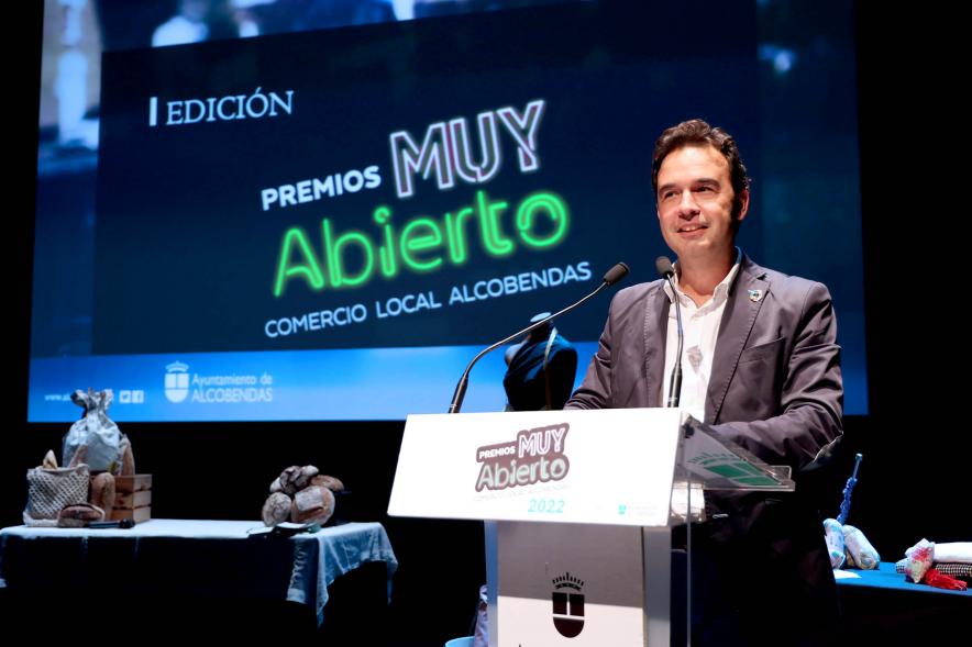 Concejal por Ciudadanos Roberto Fraile durante su discurso