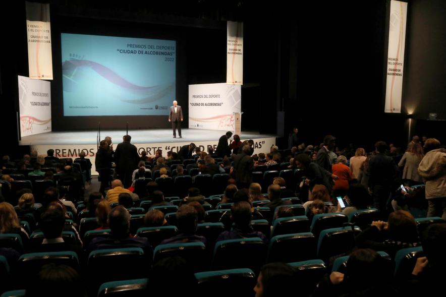 Gala del Deporte 2022 -  Imagen del comienzo de la gala.
