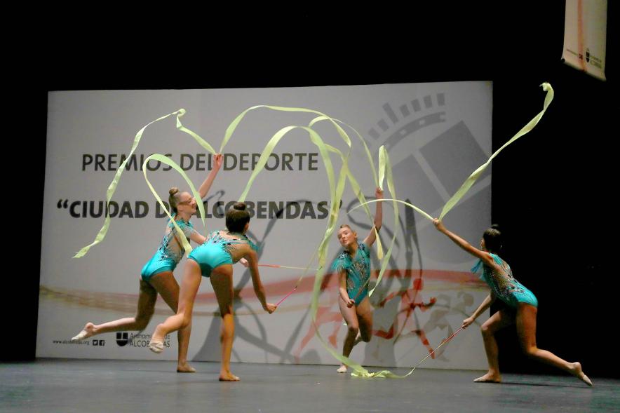 Gala del Deporte 2022 -  Actuación del equipo de gimnasia rítmica.