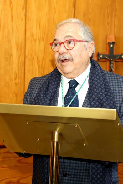   Elección del Prioste Mayor Fiestas Virgen de la Paz 2023 - Primer plano del Prioste Mayor, Juan Antonio López Baena.