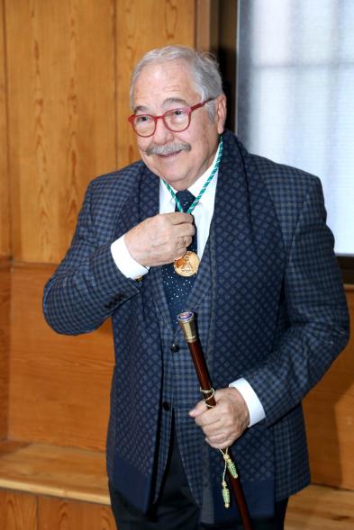  Elección del Prioste Mayor Fiestas Virgen de la Paz 2023 - Primer plano del Prioste Mayor, Juan Antonio López Baena.