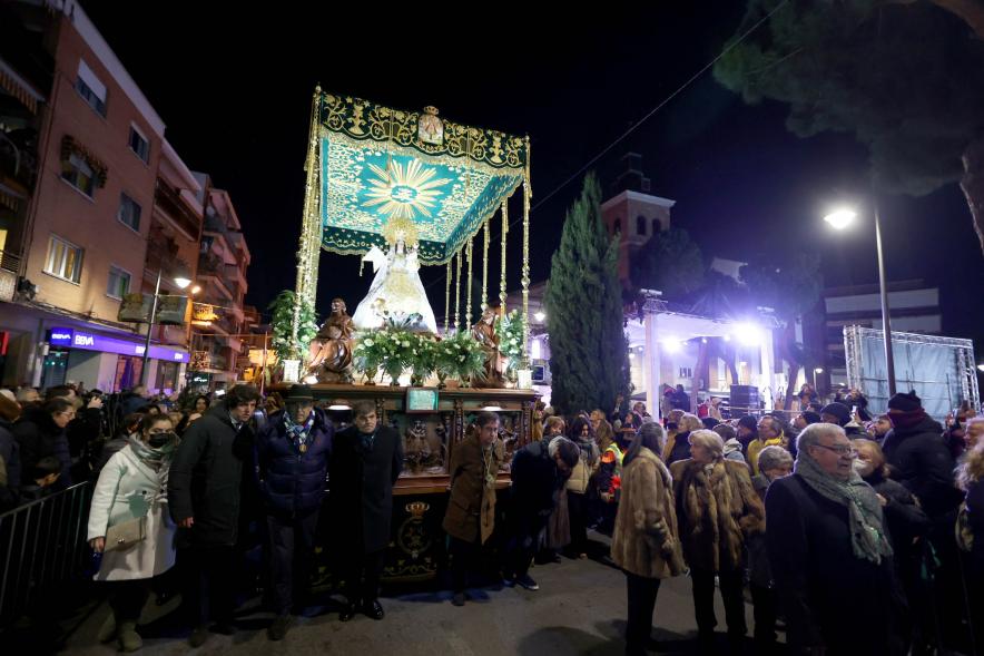 Procesión Virgen de la Paz 2023 - Imagen de un momento de la procesión.
