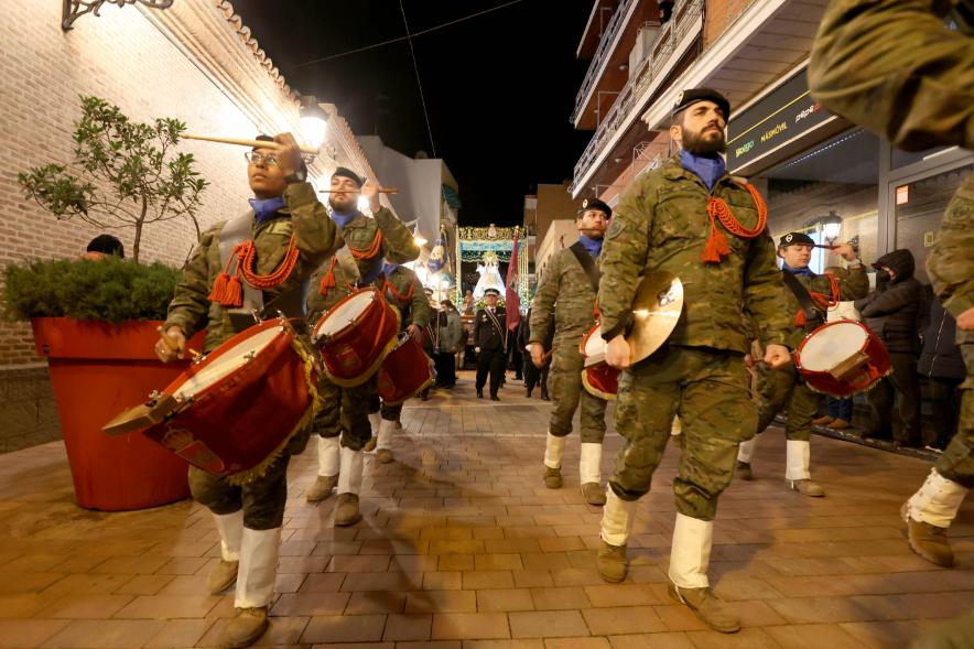 Procesión Virgen de la Paz 2023 - Imagen de un momento de la participación de la Banda de Música Lume de Baqueira.