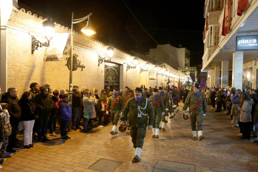Procesión Virgen de la Paz 2023 - Imagen de un momento de la participación de la Banda de Música Lume de Baqueira.