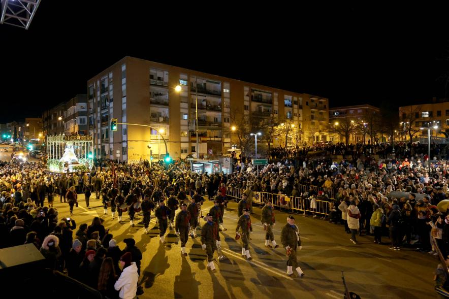 Procesión Virgen de la Paz 2023 - Imagen de un momento de la participación de la Banda de Música Lume de Baqueira.