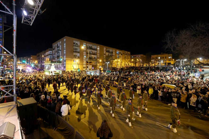 Procesión Virgen de la Paz 2023 - Imagen de un momento de la participación de la Banda de Música Lume de Baqueira.