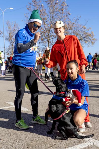 San Silvestre 2022 - Imagen de un grupo de corredores posando antes de la carrera.