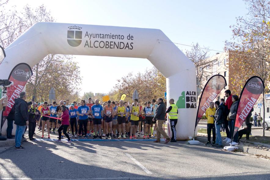 San Silvestre 2022 - Imagen de los corredores en la línea de salida.