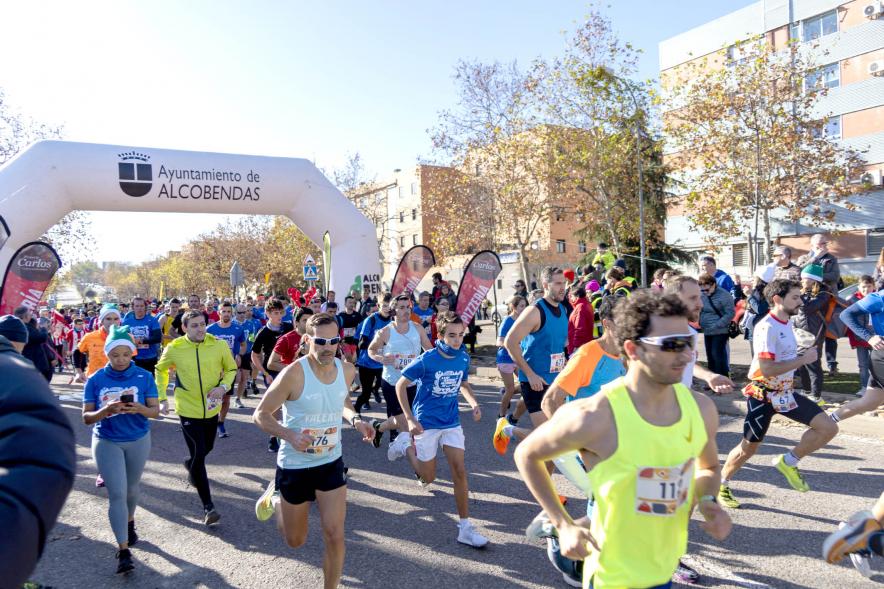 San Silvestre 2022 - Imagen de los corredores en el momento de la salida.