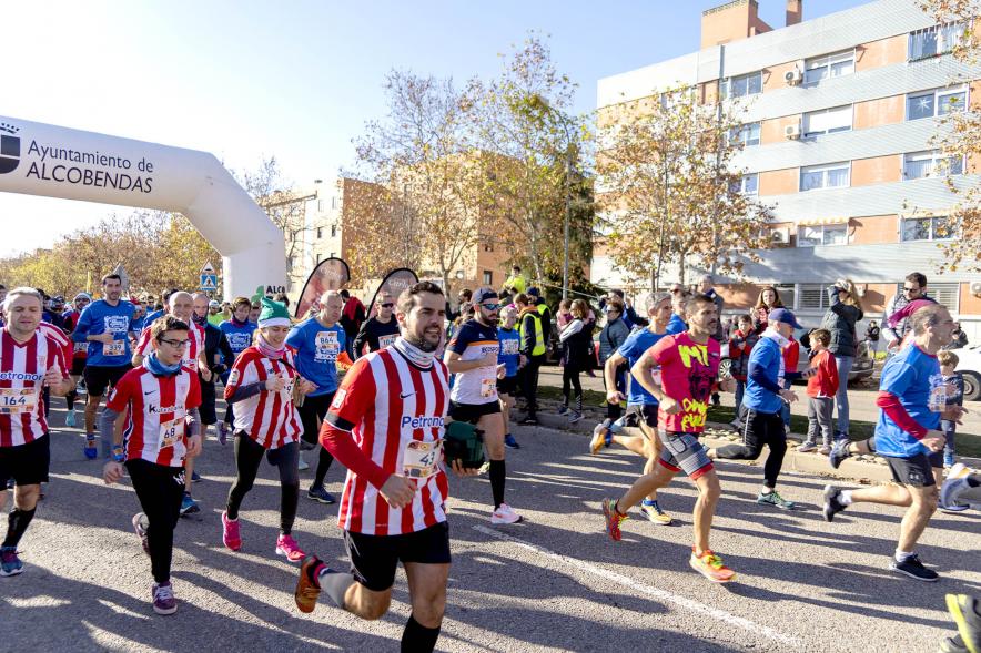 San Silvestre 2022 - Imagen de los corredores en el momento de la salida.