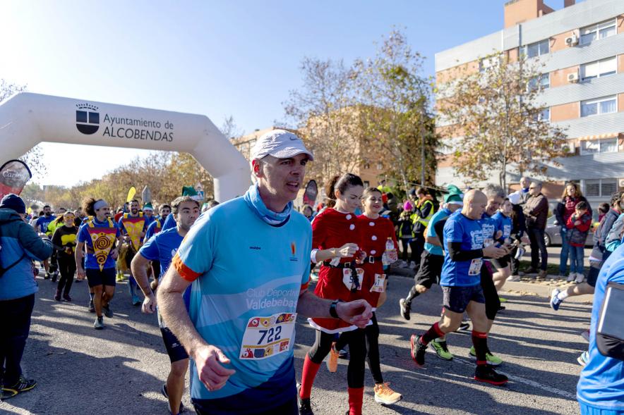 San Silvestre 2022 - Imagen de los corredores en el momento de la salida.