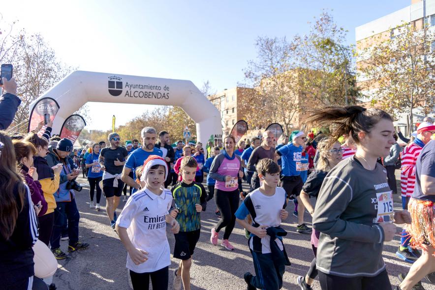 San Silvestre 2022 - Imagen de los corredores en el momento de la salida.