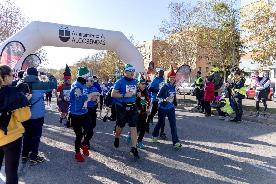San Silvestre 2022 - Imagen de algunos corredores durante la carrera.
