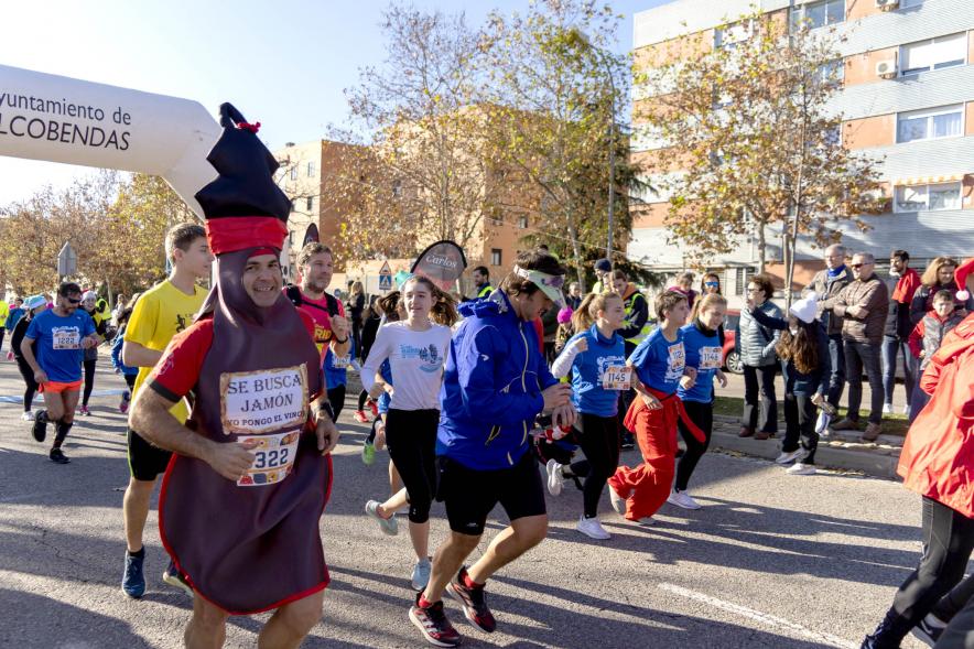San Silvestre 2022 - Imagen de algunos corredores durante la carrera.
