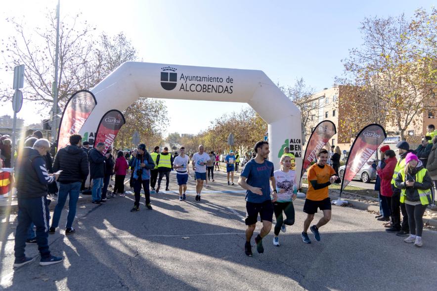 San Silvestre 2022 - Imagen de algunos corredores durante la carrera.