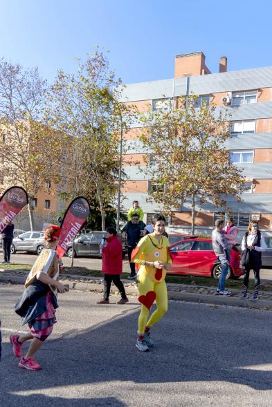 San Silvestre 2022 - Imagen de algunos corredores durante la carrera.
