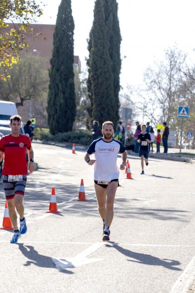 San Silvestre 2022 - Imagen de un corredor durante la carrera.