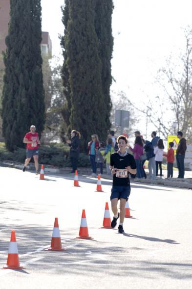 San Silvestre 2022 - Imagen de un corredor durante la carrera.
