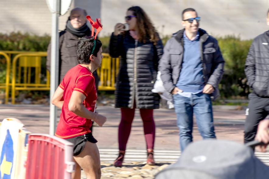San Silvestre 2022 - Imagen de un corredor durante la carrera.