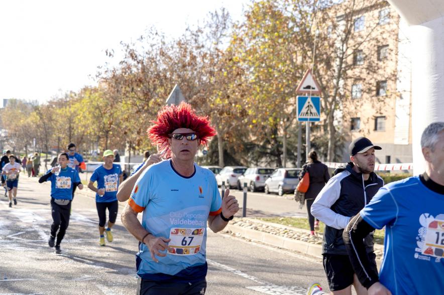 San Silvestre 2022 - Imagen de un corredor durante la carrera.