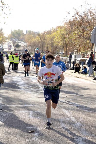San Silvestre 2022 - Imagen de un corredor durante la carrera.