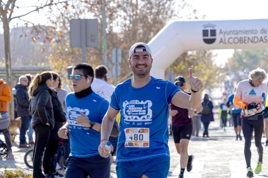 San Silvestre 2022 - Imagen de algunos corredores durante la carrera.