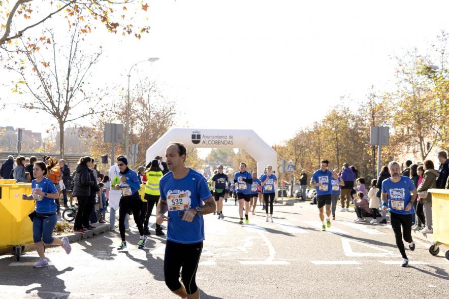 San Silvestre 2022 - Imagen de algunos corredores durante la carrera.