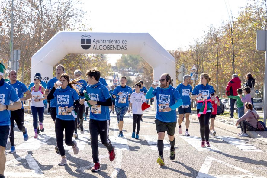 San Silvestre 2022 - Imagen de algunos corredores durante la carrera.