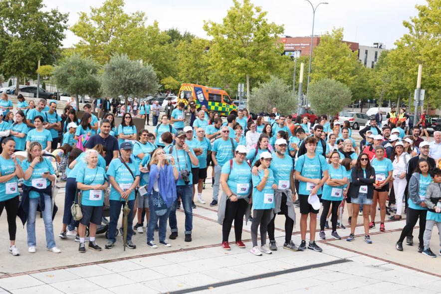 III Caminata por el Autismo - Plano de los asistentes a la caminata organizada por la Fundación ConecTEA