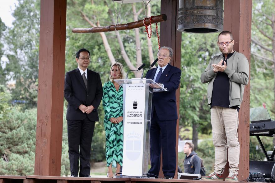 Día Internacional de la Paz 2023 -  Discurso de José Manuel Rodríguez de la asociación  mundial de la campana de la Paz.