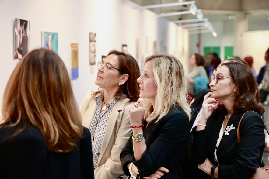 Inauguración exposición de arte "Salud mental, salud mundial"