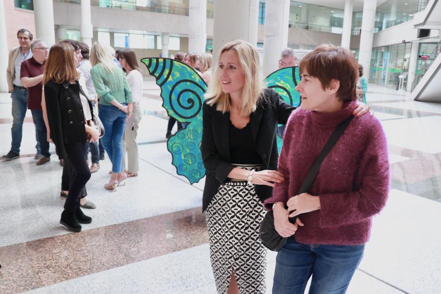 Inauguración exposición de arte "Salud mental, salud mundial"